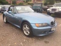 Usado BMW Z3 140 HP (102 kW) 1998 Azul Cabrios