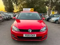 Used VW Golf VII Match 105 HP (77 kW) 2015 Red Hatchback