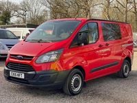 Used Ford Transit Custom 125 HP (91 kW) 2015 Red Van