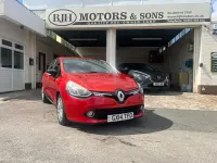 Used Renault Clio Dynamique 75 HP (55 kW) 2014 Red Hatchback