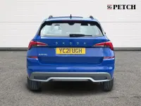 Used Skoda Kamiq SE 94 HP (69 kW) 2021 Blue SUV