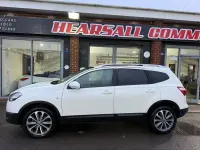 Used Nissan Qashqai +2 Tekna 117 HP (86 kW) 2011 White SUV