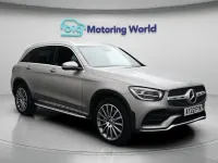 Used Mercedes GLC300de AMG line 302 HP (222 kW) 2022 Silver SUV