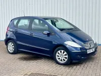 Used Mercedes A160 Elegance 2008 Blue Hatchback