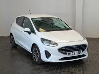 Used Ford Fiesta Titanium 125 HP (91 kW) 2023 White Hatchback