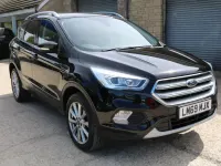 Second-hand Ford Kuga Titanium 150 CP (110 kW) 2019 Negru SUV