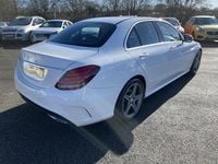 Used Mercedes C250 AMG line 204 HP (150 kW) 2017 White Sedan