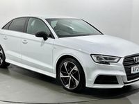 Used Audi A3 Black Edition 150 HP (110 kW) 2019 White Sedan