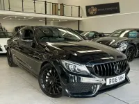 Used Mercedes C250 AMG line 204 HP (150 kW) 2016 Black Coupe