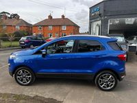 Used Ford Ecosport Titanium 2015 Blue SUV