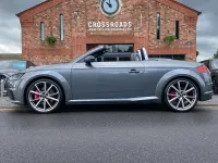 Used Audi TTS Black Edition 305 HP (224 kW) 2017 Monsoon grey Cabriolet