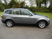 Used BMW X3 2009 Sparkle grey metallic SUV