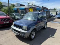 Used Suzuki Jimny 85 HP (62 kW) 2008 Blue SUV