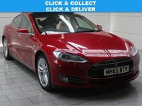 Used Tesla Model S 310 kW (422 HP) 2016 Red Hatchback