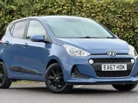 Used Hyundai i10 Premium 66 HP (48 kW) 2017 Blue Hatchback
