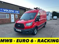 Used Ford Transit 105 HP (77 kW) 2016 Red Van