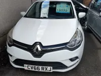 Used Renault Clio Dynamique 2016 White Hatchback
