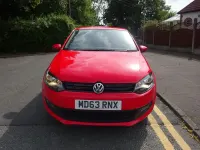 Used VW Polo Edition 60 HP (44 kW) 2014 Red Hatchback