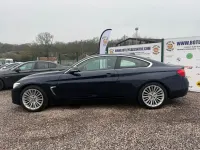 Used BMW 420 Luxury Line 184 HP (135 kW) 2014 Blue Coupe