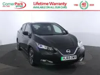 Used Nissan Leaf Tekna 110 kW (150 HP) 2019 Black Hatchback