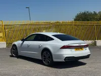 Used Audi A7 Sportback Black Edition 204 HP (150 kW) 2022 White Hatchback