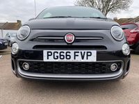 Used Fiat 500 S 69 HP (50 kW) 2016 Black Hatchback