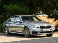 Used BMW 530e M Sport 252 HP (185 kW) 2019 Blue Sedan