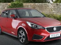 Used MG MG3 Exclusive 106 HP (77 kW) 2021 Red Hatchback