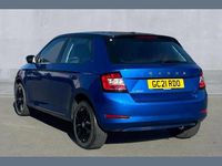 Used Skoda Fabia Colour Edition 60 HP (44 kW) 2021 Race blue metallic black magi  Hatchback