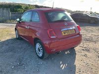 Used Fiat 500 Lounge 69 HP (50 kW) 2019 Red Hatchback