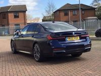 Used BMW 745e M Sport 389 HP (286 kW) 2022 Blue Sedan