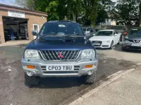 Käytetty Mitsubishi L200 113 HP (83 kW) 2003 Sininen Nouto
