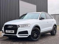 Used Audi Q3 Black Edition 184 HP (135 kW) 2017 White SUV