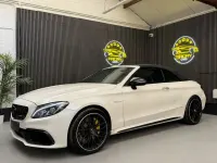 Used Mercedes C63S AMG Premium 2017 White Cabriolet