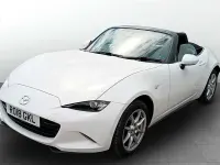 Used Mazda MX5 131 HP (96 kW) 2018 White Cabriolet