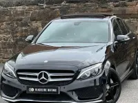 Used Mercedes C220 AMG Line Premium 170 HP (125 kW) 2015 Black Sedan