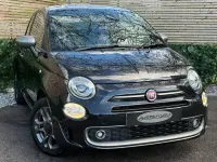 Used Fiat 500 S 69 HP (50 kW) 2017 Black Hatchback