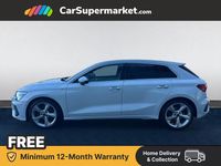 Used Audi A3 S-Line 2023 White Sedan