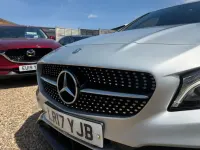 Used Mercedes CLA220 AMG line 177 HP (130 kW) 2017 Silver Sedan