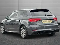 Used Audi A3 Black Edition 150 HP (110 kW) 2018 Nano grey Sedan