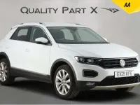 Used VW T-Roc SEL 150 HP (110 kW) 2021 White SUV