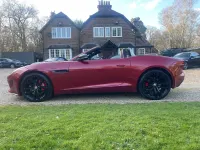 Używany Jaguar F-Type Supercharged 380 KM (279 kW) 2015 Czerwony Kabriolet