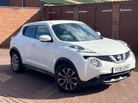 Used Nissan Juke Tekna 115 HP (84 kW) 2016 White SUV