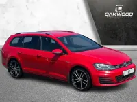 Used VW Golf VII GTD 2015 Red Estate
