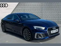 Used Audi A5 S-Line 200 HP (147 kW) 2023 Blue Coupe