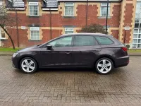 Used Seat Leon ST FR 150 HP (110 kW) 2018 Purple Estate