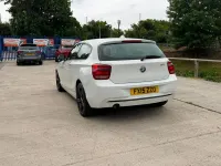 Used BMW 116 Sport Line 2015 White Hatchback
