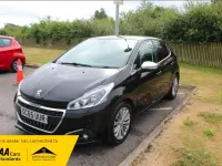 Used Peugeot 208 Allure 2016 Black Hatchback