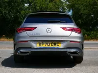 Used Mercedes CLA220 AMG Line Premium Plus 190 HP (139 kW) 2020 Silver Coupe