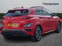 Second-hand Hyundai Kona N Line 120 CP (88 kW) 2021 Roșu SUV